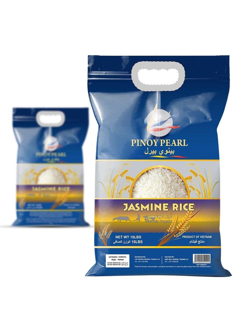 Pinoy Pearl Jasmine Rice 10Lbs  - Image 4