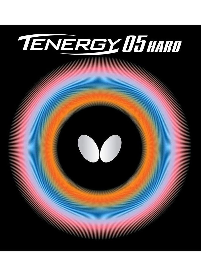 باترفلاي مطاط تنس طاولة Butterfly Tenergy 05 Hard أسود (1.9 مم) - Image 1