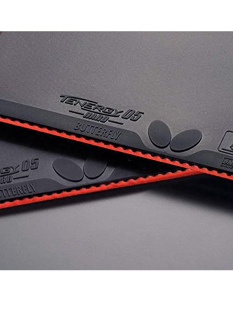 باترفلاي مطاط تنس طاولة Butterfly Tenergy 05 Hard أسود (1.9 مم) - Image 3