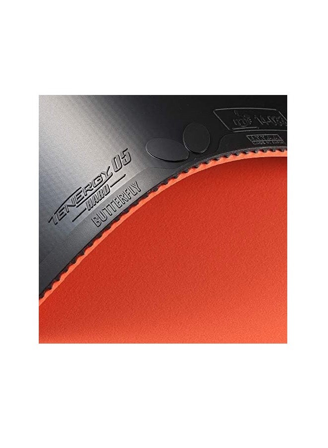 باترفلاي مطاط تنس طاولة Butterfly Tenergy 05 Hard أسود (1.9 مم) - Image 5