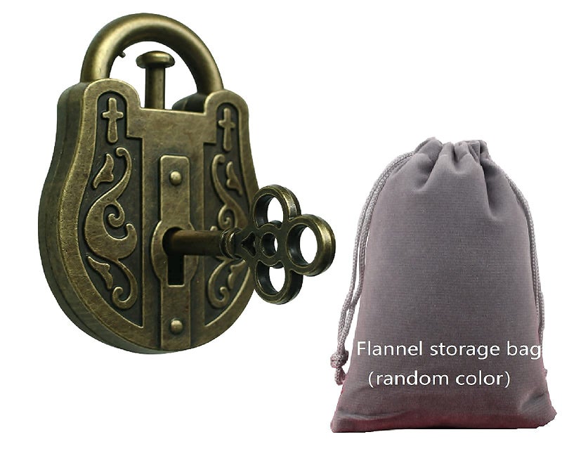 SHUYUE Lock and Unlocking 3D Brain Teasers Puzzles Kids Classic Toy Cast Metal Disentanglement Puzzles - Image 1