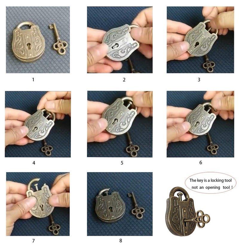 SHUYUE Lock and Unlocking 3D Brain Teasers Puzzles Kids Classic Toy Cast Metal Disentanglement Puzzles - Image 2
