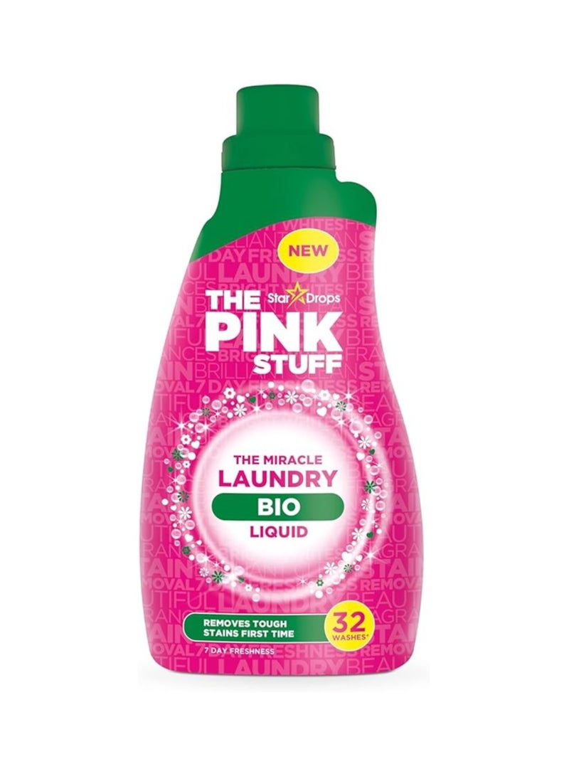 Biological laundry liquid for 32 washes, 960 ml - Image 1