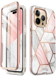 Cosmo Series Case for iPhone 14 Pro 6.1 inch (2022 Release), Slim Full-Body Stylish Protective Case with Built-in Screen Protector