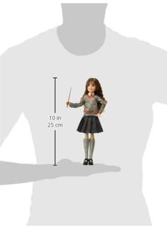 Harry Potter Hermione Granger Collectible Doll (10 Inch) With Hogwarts Uniform, Gryffindor Robe And Wand  - Image 5