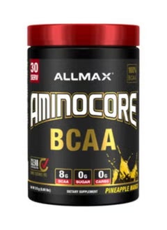 AllMax Nutrition Aminocore BCAA Dietary Supplement - Pineapple Mango 