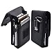 KATOLK Dual Phone Holster Large Smartphone Pouch Belt Cell Phone Holder for iPhone 161514 Pro Max Samsung Phones Compatible with Power Bank for Work Hiking Camping Barbecue Rescue L - Image 2