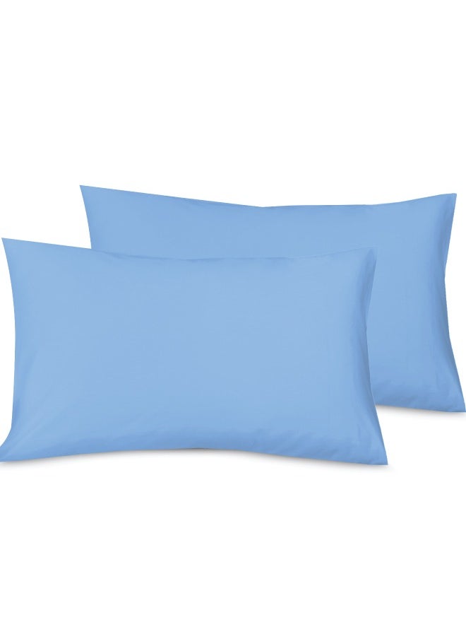 Siesta Zen Microfiber Pillowcase Pair – Soft, Durable & Fade-Resistant Housewife Style Pillow Covers – Comfortable, Breathable & Easy Care – Standard Size – 2 Pack  - Image 2