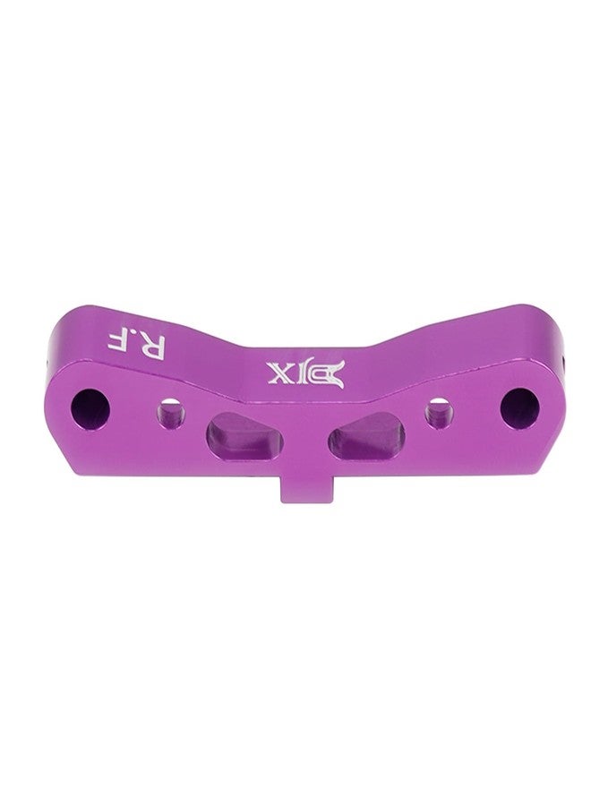 DJX CNC Aluminum Alloy RC Rear Lower Front Suspension Arm Mount for Arrma 1/7 On Road Felony Limitless Mojave 6s 1/8 4X4 Kraton Notorious Outcast Typhon 6s Upgrades (Purple) - Image 2