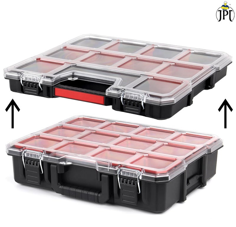 JPT Pro Series Ultra Heavy Duty Deep and Shallow Tool Organizer Combo Set - Image 2