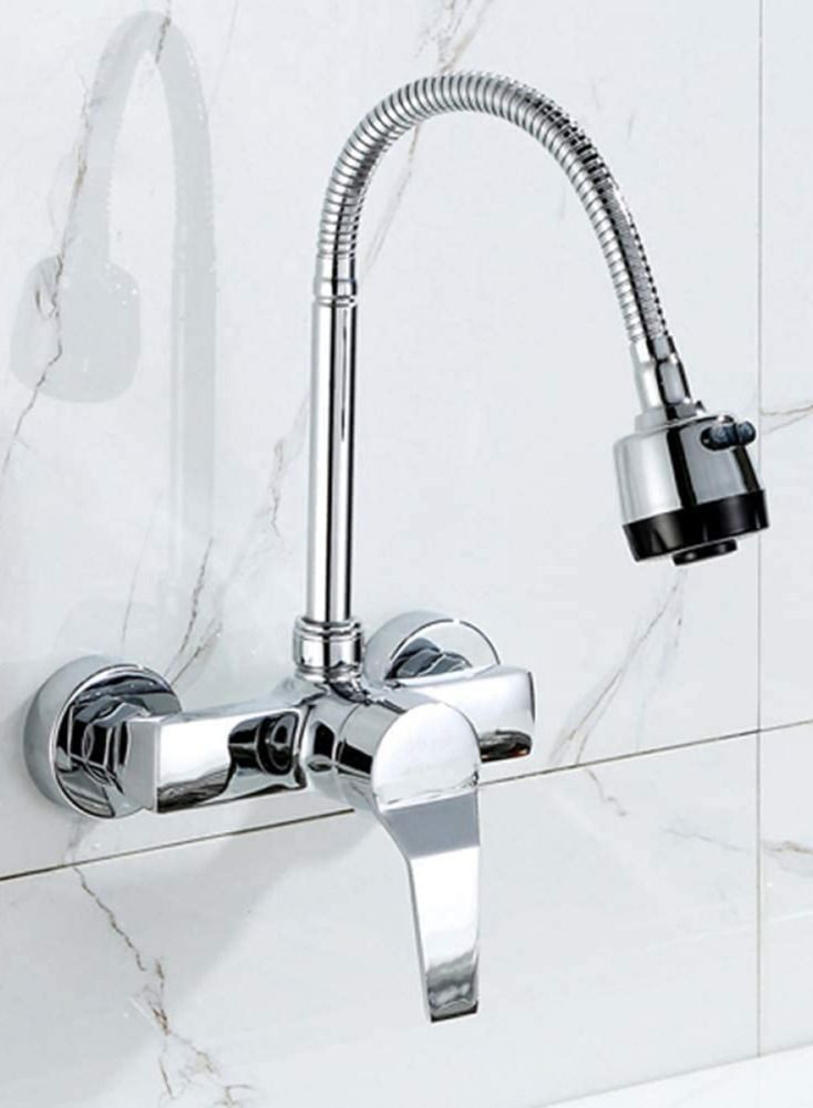 PuriPro Puri Pro Water Tap 360 Degree Rotating Faucet Sprayer, Double Mode Water Saving Aerator Kitchen Faucet Extender Circular Faucet - Image 1