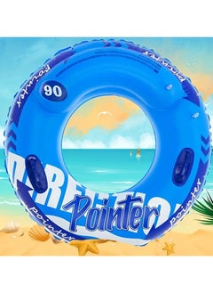 Goolsky 1pc Inflatable Thickened Swimming Ring, Water Floating Ring, For Survival And Water Sports Training(90#)  - Image 1