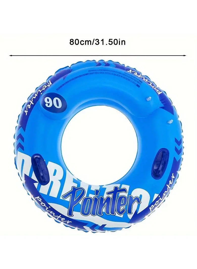 Goolsky 1pc Inflatable Thickened Swimming Ring, Water Floating Ring, For Survival And Water Sports Training(90#) - Image 4