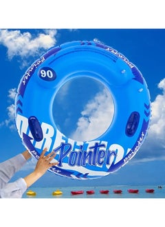 Goolsky 1pc Inflatable Thickened Swimming Ring, Water Floating Ring, For Survival And Water Sports Training(90#)  - Image 5