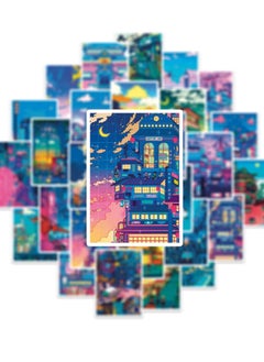Stickers 25PCs Anime City Stickers  - Image 2