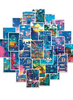 Stickers 25PCs Anime City Stickers  - Image 3