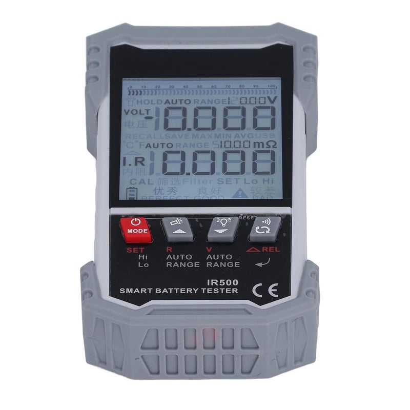 Auto Battery Analyzer with LCD Screen for Car Motorcycle ATV SUV Boat Wide Voltage Range - Image 3