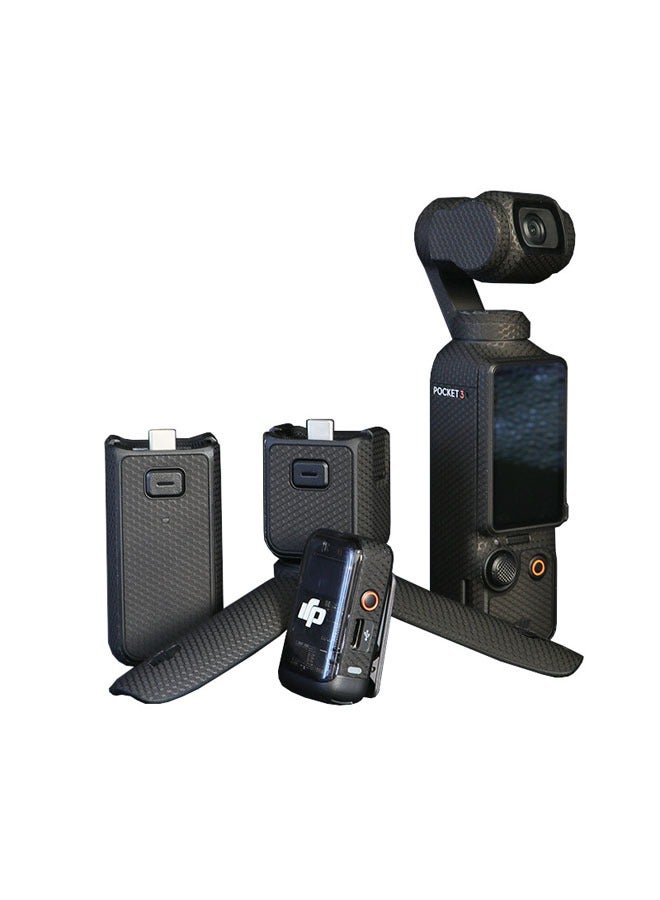 general Compatible with DJI Pocket3 camera sticker 3M protective film anti-scratch and adhesive accessories - Image 1