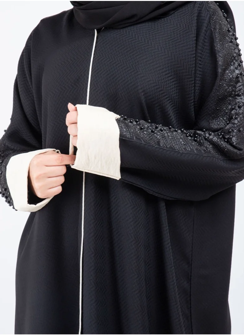 IKKXA Abaya AIK9014 Black