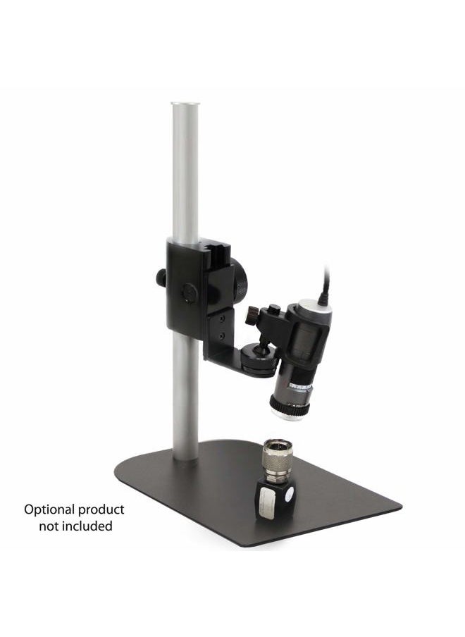 Dino-Lite Dunwell Tech, Inc MS35B Vertical Stand with Focus Adjustment – 8.07" x 4.92" x 12" - Designed for Dino-Lite  - Image 5