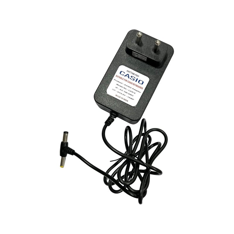 RHYTHM PRO LAD-6 Power Adaptor for C A S I O. SA,CT-S,CTK,CT-X700/870IN Series Keyboards (SA-46) - Image 5