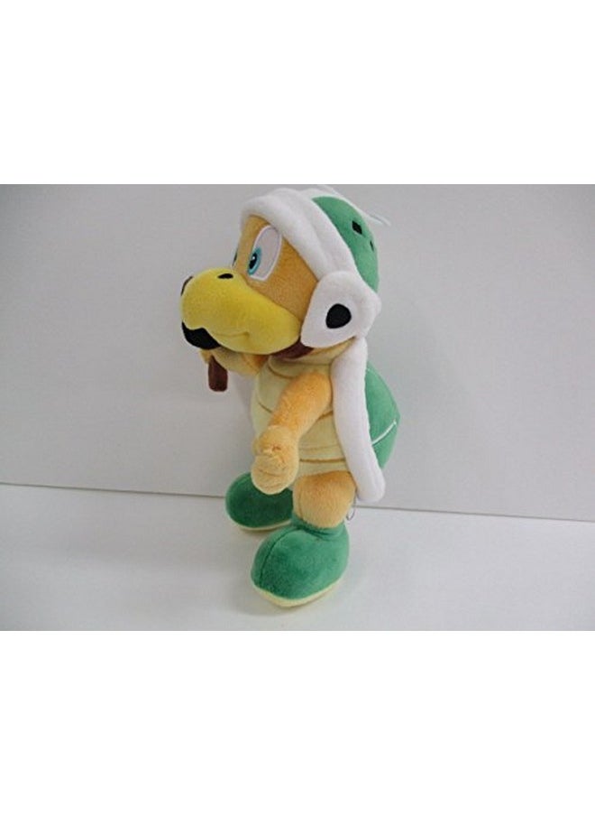Sanei Super Mario All Star Collection Ac37 Hammer Bros Stuffed Plush, 8.5"  - Image 2