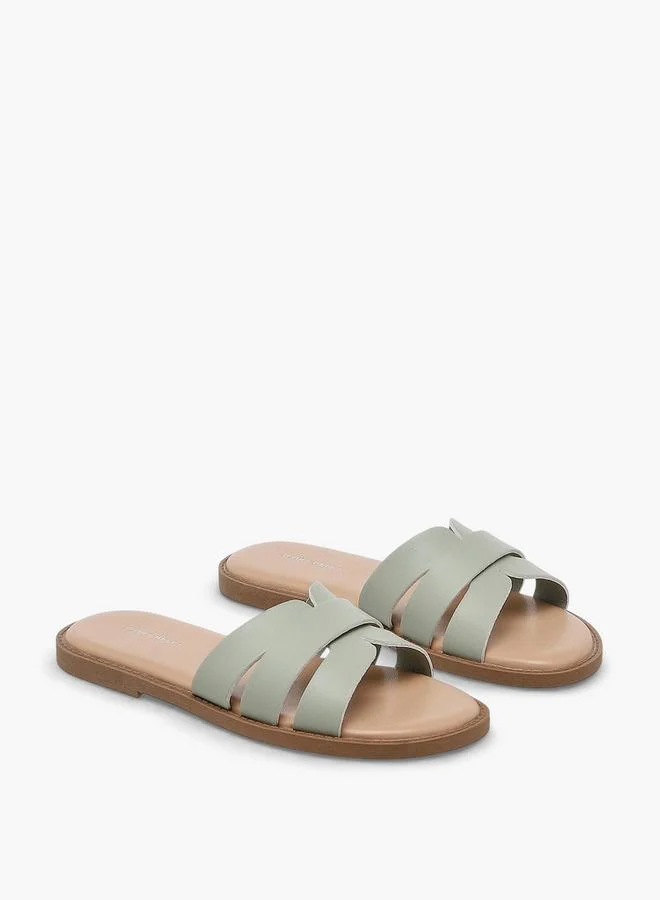 Flora Bella By Shoexpress Flora Bella Girls Slip-On Flat Sandals