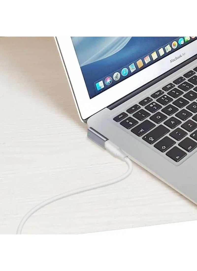 Techmaster - Type-C To Magsafe 2 60W 85W T Type Converter Charger Adapter - Image 1