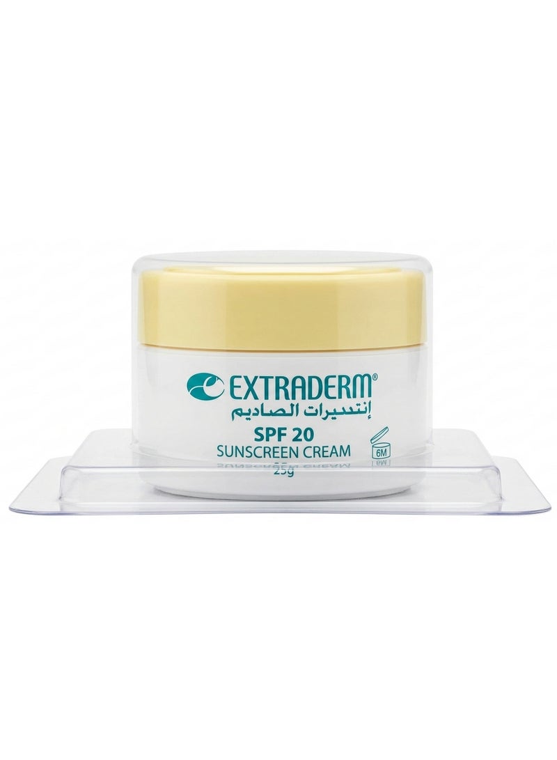 Extraderm SPF 20 Sunscreen Cream 25g - Image 4