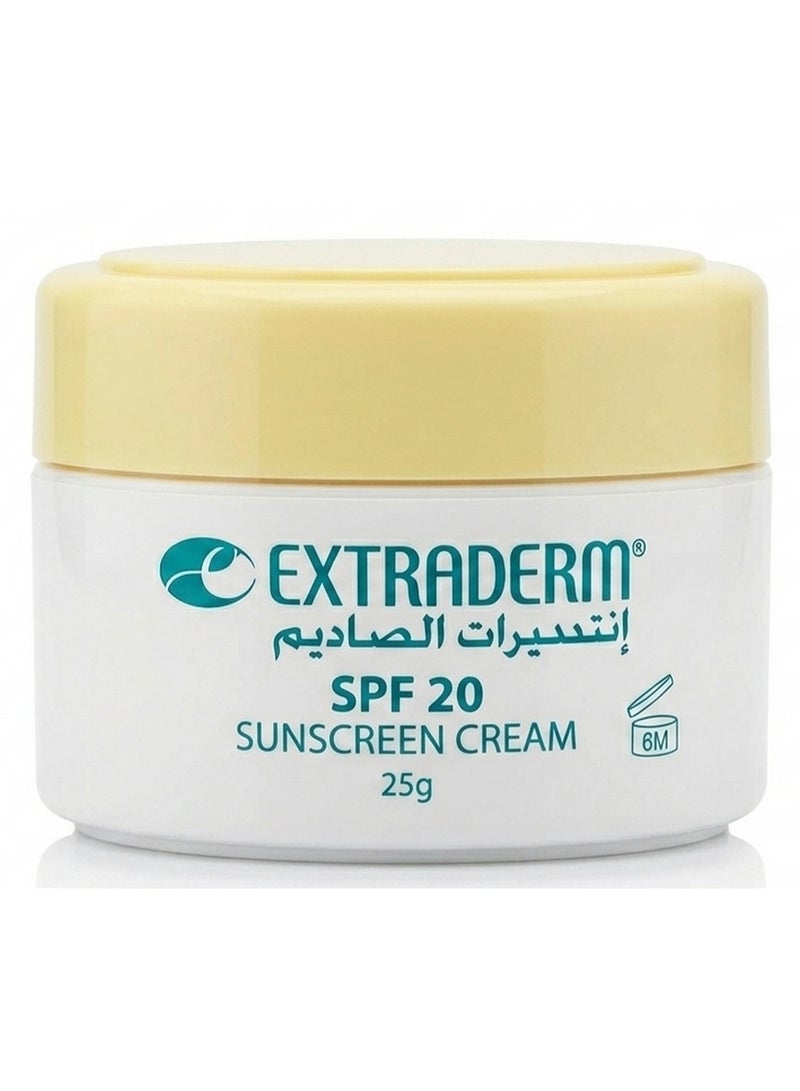 Extraderm SPF 20 Sunscreen Cream 25g - Image 2