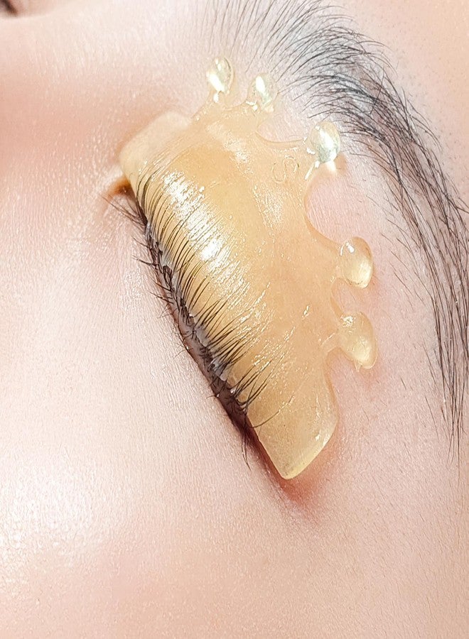 PERMANIA Lash Lift Pads, New Self-Adhesive Super Soft Lash Lift Rods Extreme Eyelash Curler Reusable (Yellow) - Image 1