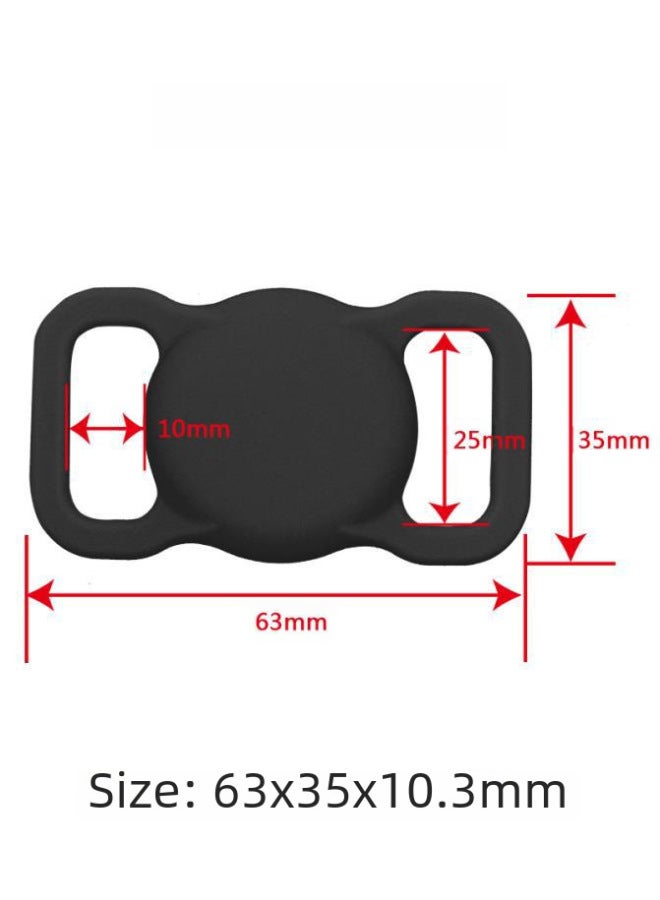 Suitable For Pet Dog Lost Airtag Protective Cover Silicone Apple Tracker Protective Cover - Image 2