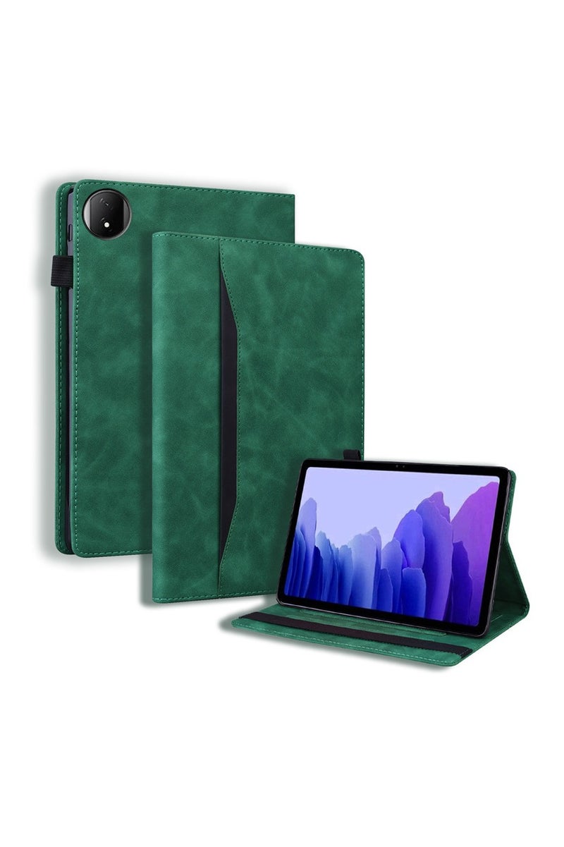 Suitable for Honor Pad X7 8.7-inch protective case, card holder leather case, full-coverage shockproof protective shell, precise hole positioning portable protective case.