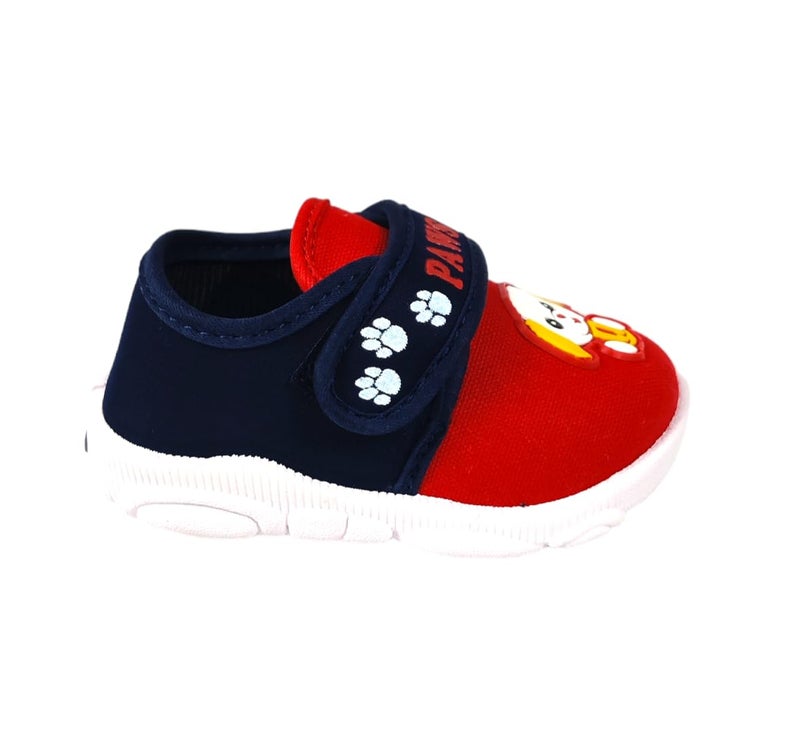 Coolz Kids Chu-Chu Sound Musical Shoes Star-10 for Baby Boys and Baby Girls 1-2.5 yrs (Navy-Red, 9 Months) - Image 2