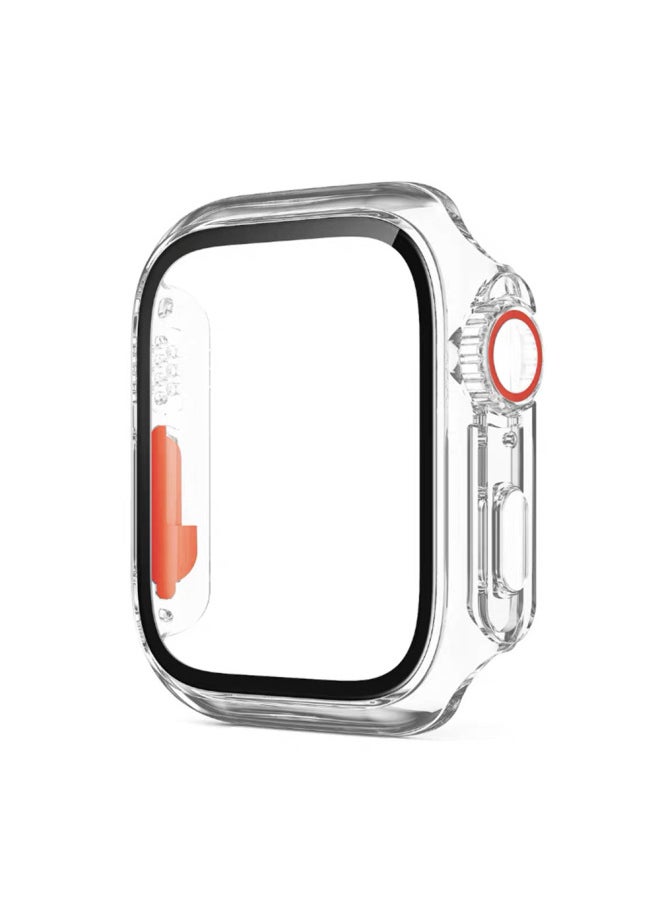 Generic Second Variable Ultra For Iwatch Apple Watch Protective Case S8 Case Film Integrated AppleWatch Tempered Film-Color:Transparent-Dimensions:【41mm】change To Ultra In Seconds  - Image 1