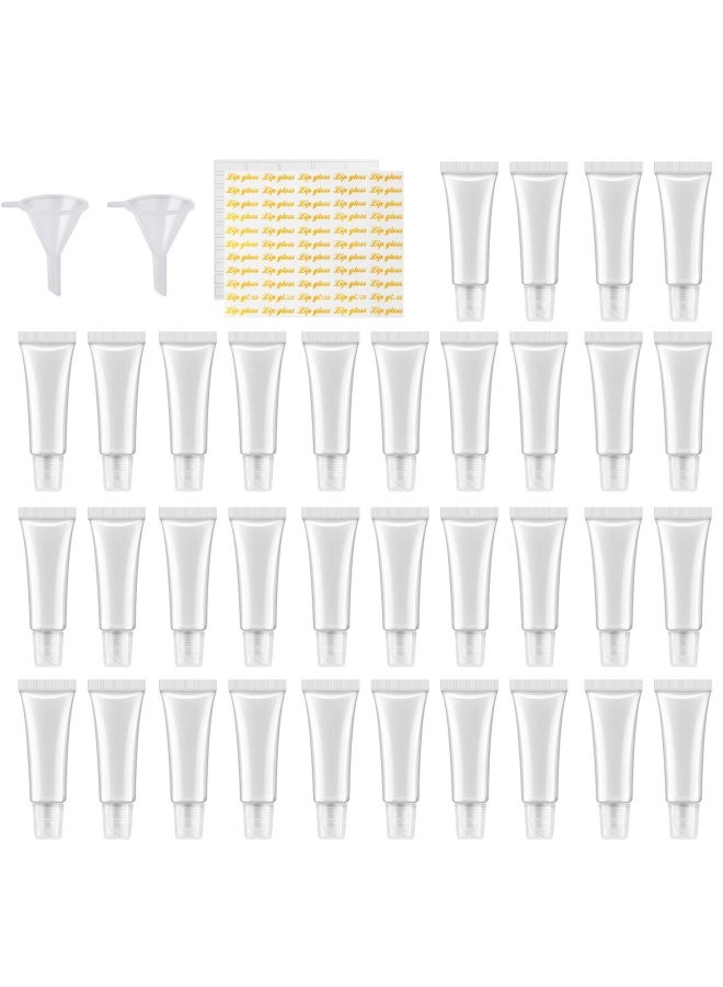 HRLORKC 110Pieces 10Ml  - 110Pieces 10Ml Empty Tubes Lip Empty Lip Gloss Containers For Lip Gloss Balm Cosmetic By Hrlorkc  - Image 1