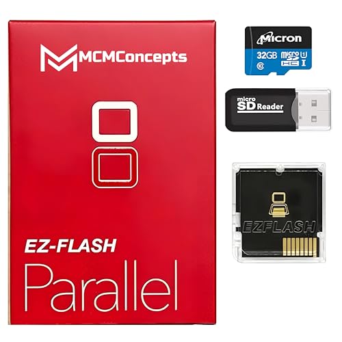 M MCMConcepts EZ Flash Parallel for DS / 3DS Flash Cartridge + 32GB Micro SD & Adapter R4 by MCMConcepts - Image 5