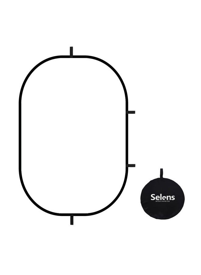 Soft White Diffuser Foldable Light Diffuser Light Diffusion Panel with Carry Bag, Diffuser Fabric Light Modifier for ​TV Production Video Studio Photography Interview Portrait Shots -31x47in…