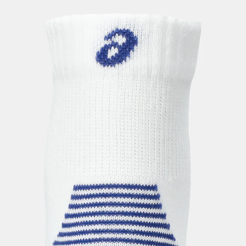 Asics Black Cushioned Run Quarter Socks (2 Pairs)  | Best Price UAE