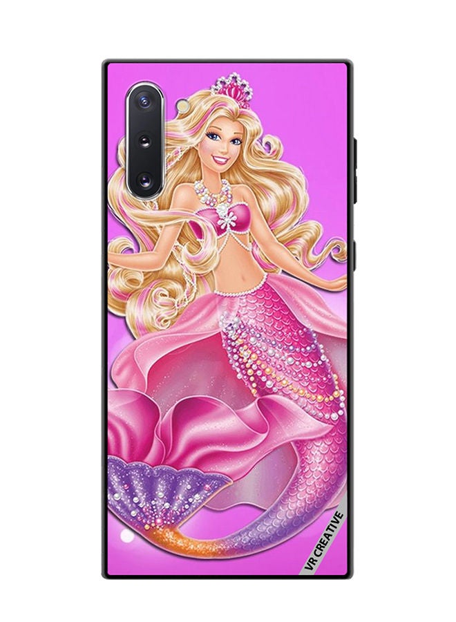 VR CREATIVE Protective Case Cover For Samsung Galaxy Note10 5G Mermaid Barbie Design Multicolour - Image 1