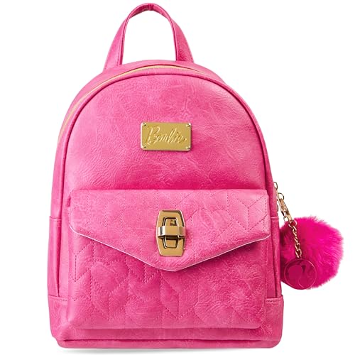 Barbie Backpack for Girls Teens Women Mini Bookbag with Double Straps Daypack Backpacks for School Supplies Fashion Travel Vacation Gifts for Women - Image 1