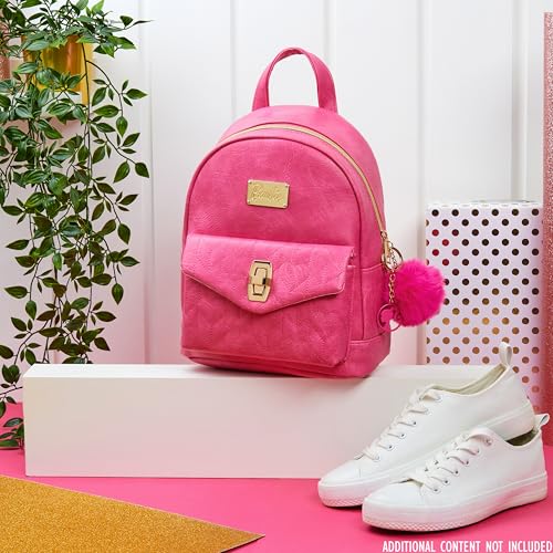 Barbie Backpack for Girls Teens Women Mini Bookbag with Double Straps Daypack Backpacks for School Supplies Fashion Travel Vacation Gifts for Women - Image 3