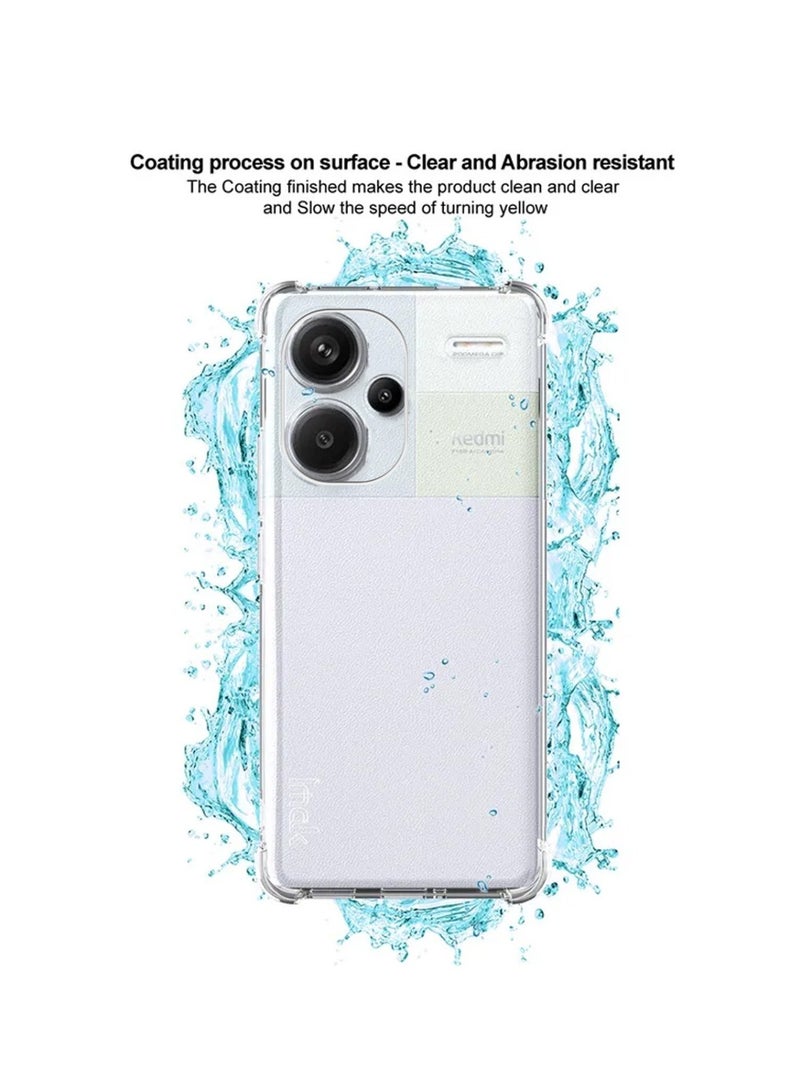 Techie Xiaomi Redmi Note 13 Pro Plus TPU Bumper Corner Case with Camera Lens Protection Transparent Protective Back Cover - Image 3