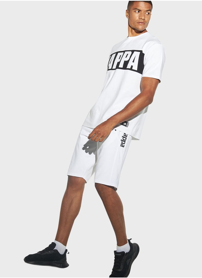 Kappa - Logo Print Shorts - Image 1