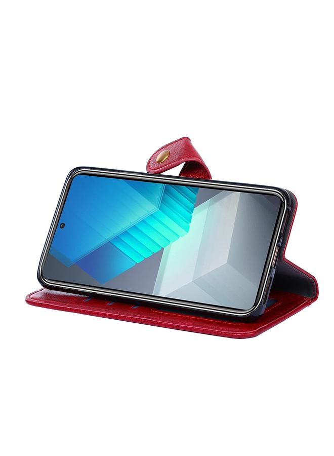 Green Tiger Case For Honor Play 40 Plus Zipper Bag Leather Phone Case - Image 5