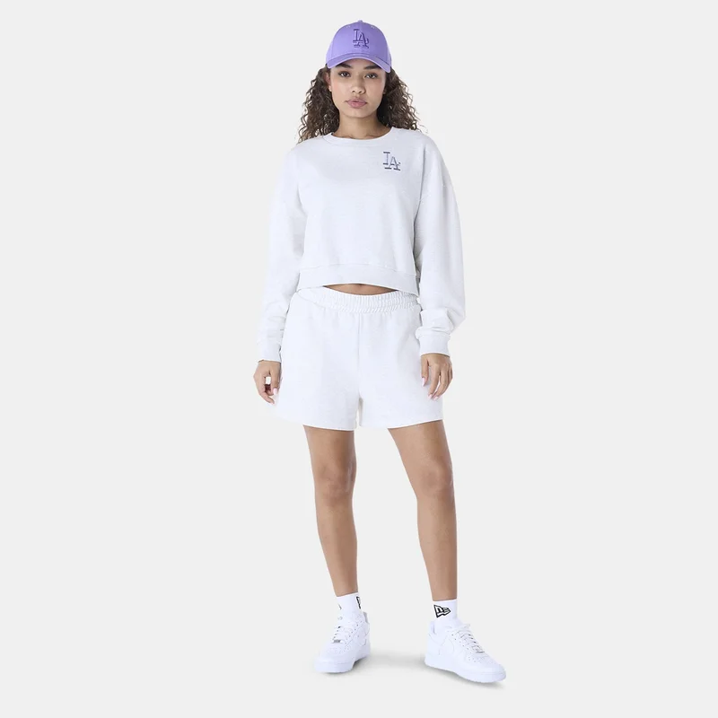 NEW ERA Grey Women's MLB Los Angeles Dodgers Sweatshirt for Women | Best Price UAE