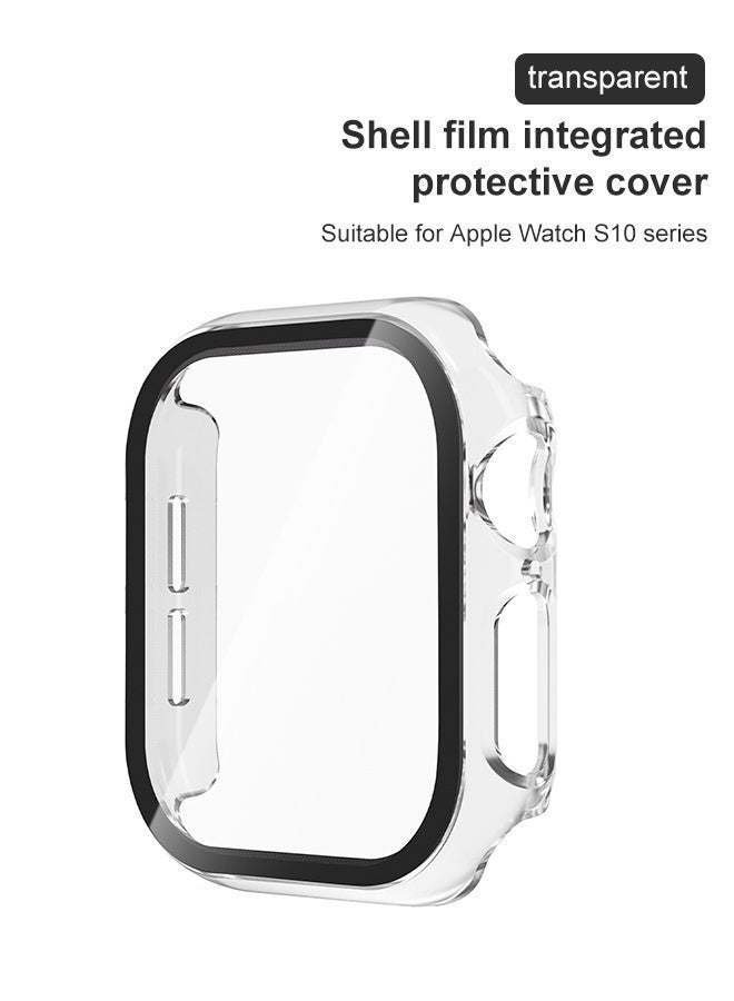 Suitable for S11 Apple iWatch case Appleiwatch11, 10 case PC case film integrated Apple Watch case (44mm, 4/5/6/SE1-3 universal) - Image 1