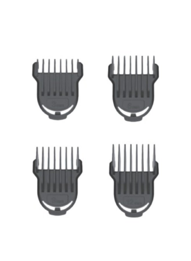 GREEN LION Trim Core 3 - Hair, Beard, Nose Trimmer with 90 min Working Time & 4 Comb Size / Stainless Steel / 7200 RPM Motor / Storage Base / Corded & Cordless - Black - Image 5