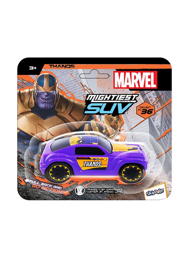 MARVEL Skoodle Pull Back Mightiest SUV Thanos - Image 1