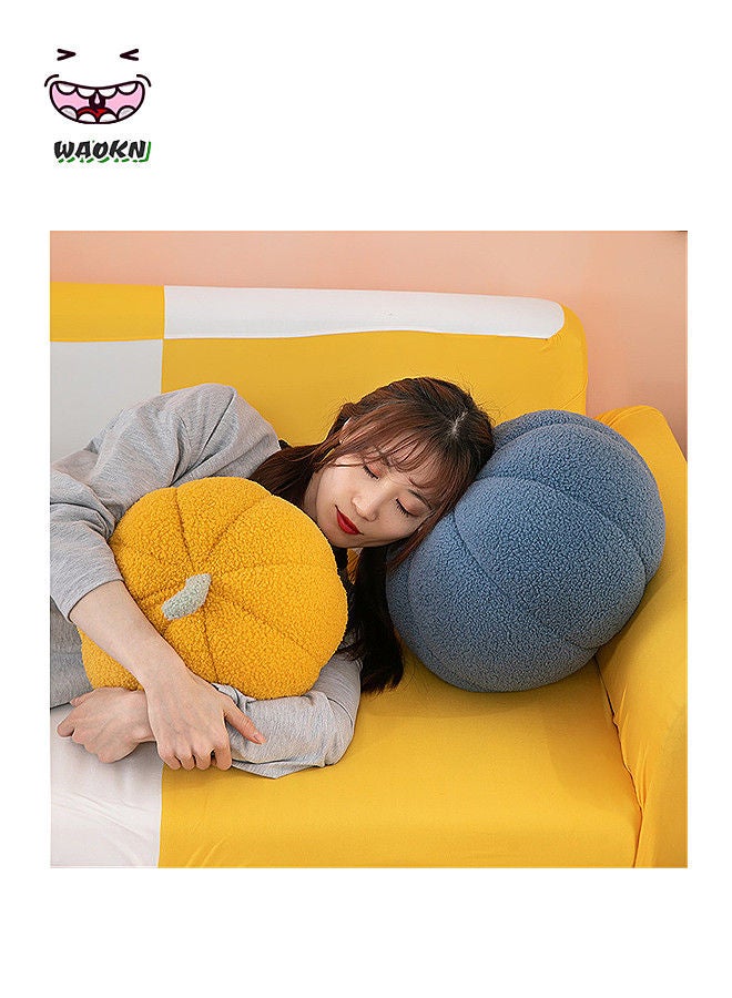WAOKN Pumpkin Pillow Cushion Plush Toy ,Pumpkin Cushion, 3D Plush Pumpkin Cushion, Pumpkin Decoration, Thanksgiving Plush Pumpkin Decorative Cushion, Halloween Pumpkin Throw Cushion, Pumpkin Pillow Pumpkin Decoration,25cm - Image 2